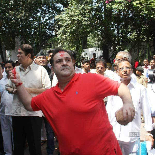 Rajiv Kapoor In Red T Shirt