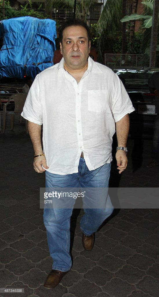 Rajiv Kapoor In White Dress
