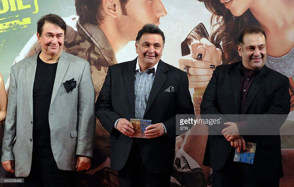 Rajiv Kapoor With Your Brother