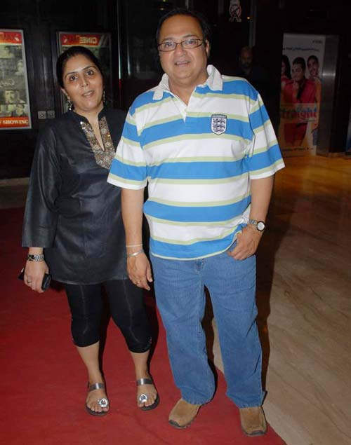 Rakesh Bedi With  Wife