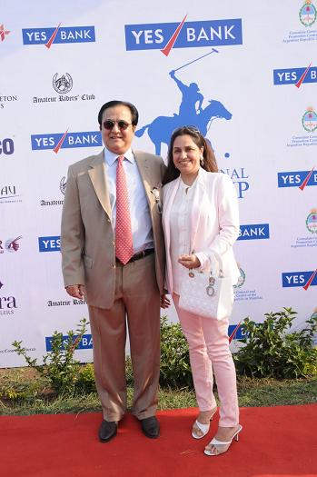 Dr Rana Kapoor With His Wife