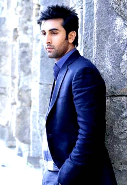 Ranbir Kapoor Wearing Blue Attire