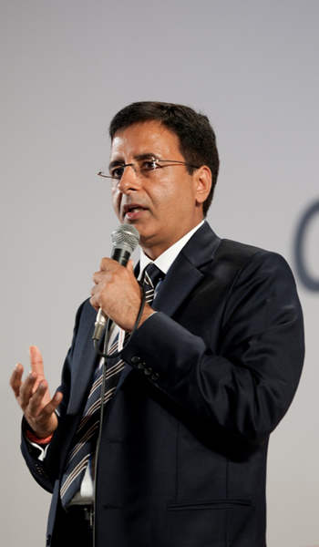 Randeep Surjewala Addressing