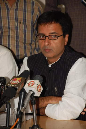 Randeep Surjewala In  Press Conference