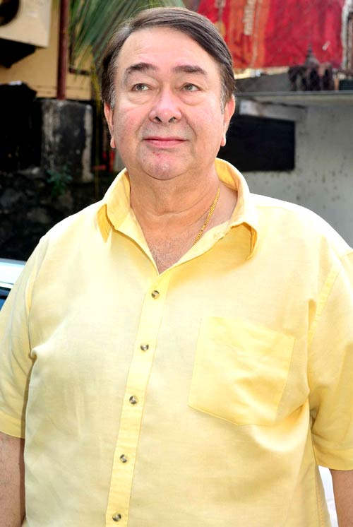 Randhir Kapoor In Yellow Shirt