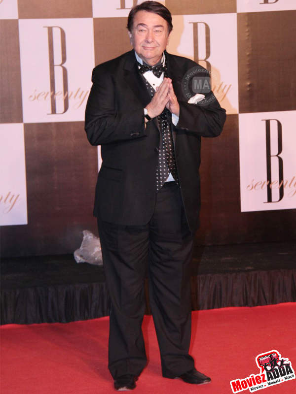 Randhir Kapoor On Red Carpet