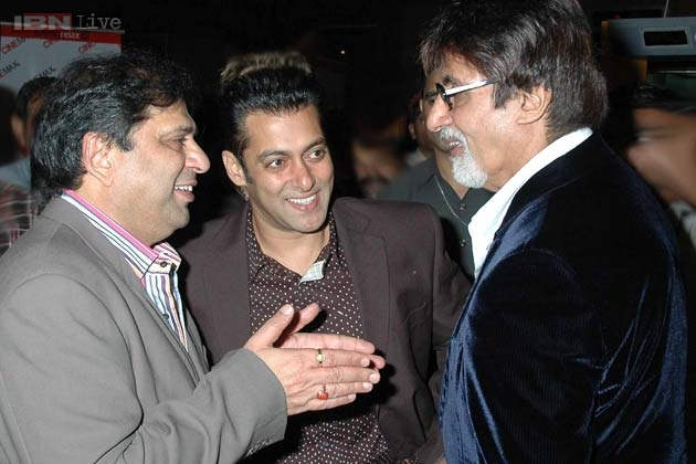 Ravi Chopra With Salman And Amitabh