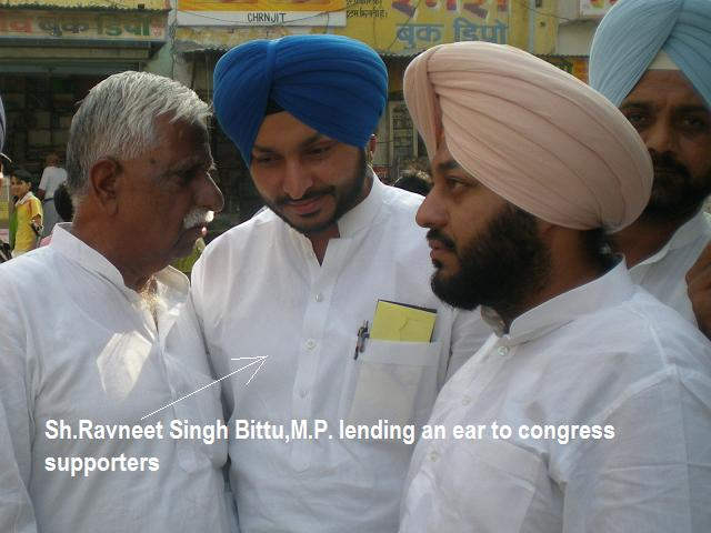 Ravneet Singh  M.P Congress