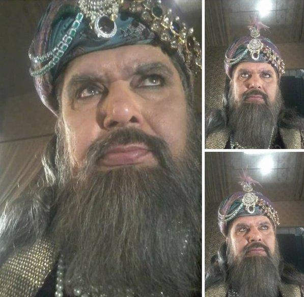 Raza Murad With Beared