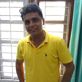 Reetinder Singh Sodhi In Yellow T Shirt