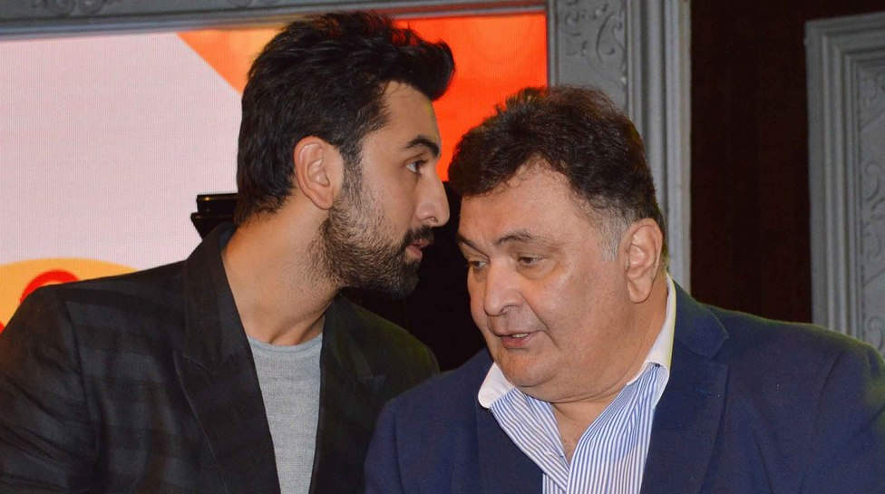 Rishi Kapoor And His Son