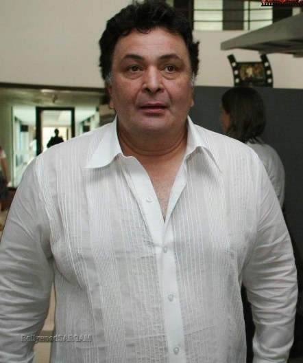 Rishi Kapoor In White Shirt