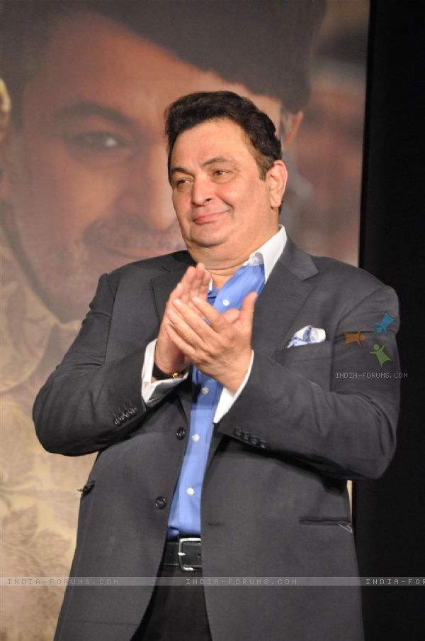 Rishi Kapoor Smiling Face