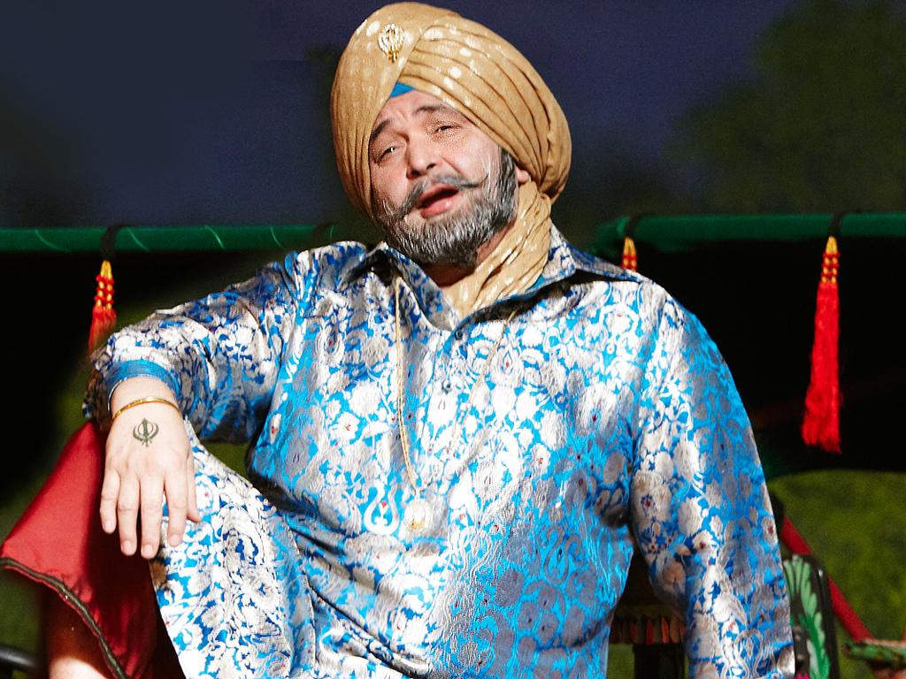 Rishi Kapoor Wearing Turban