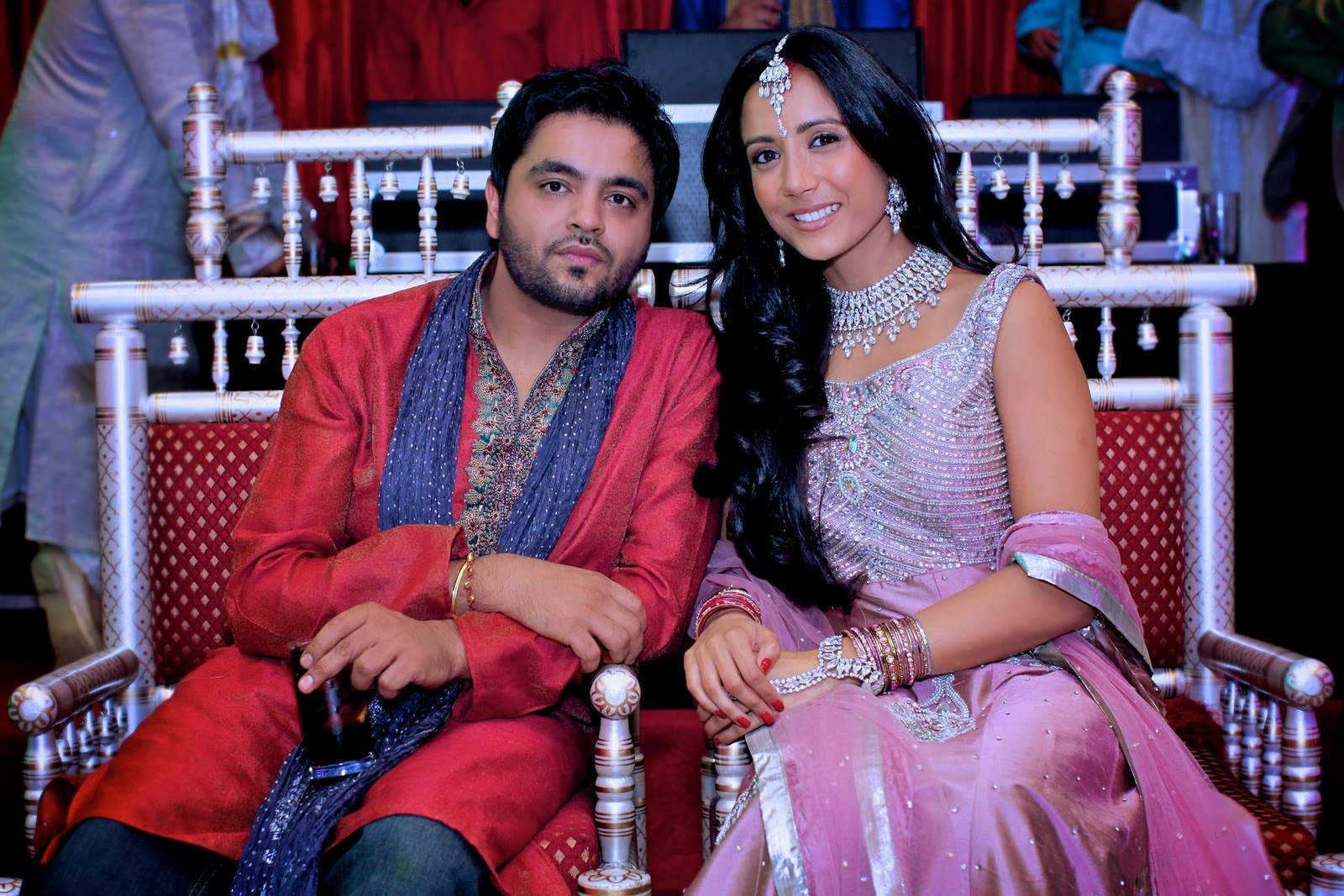 Picture Of Rishi Rich And His Wife