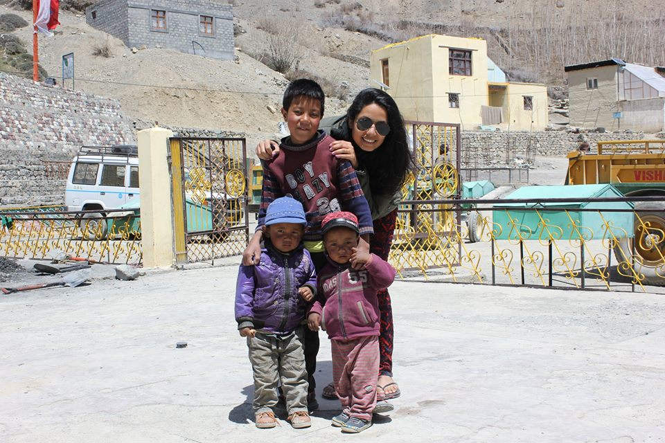 Rishita Monga With Children