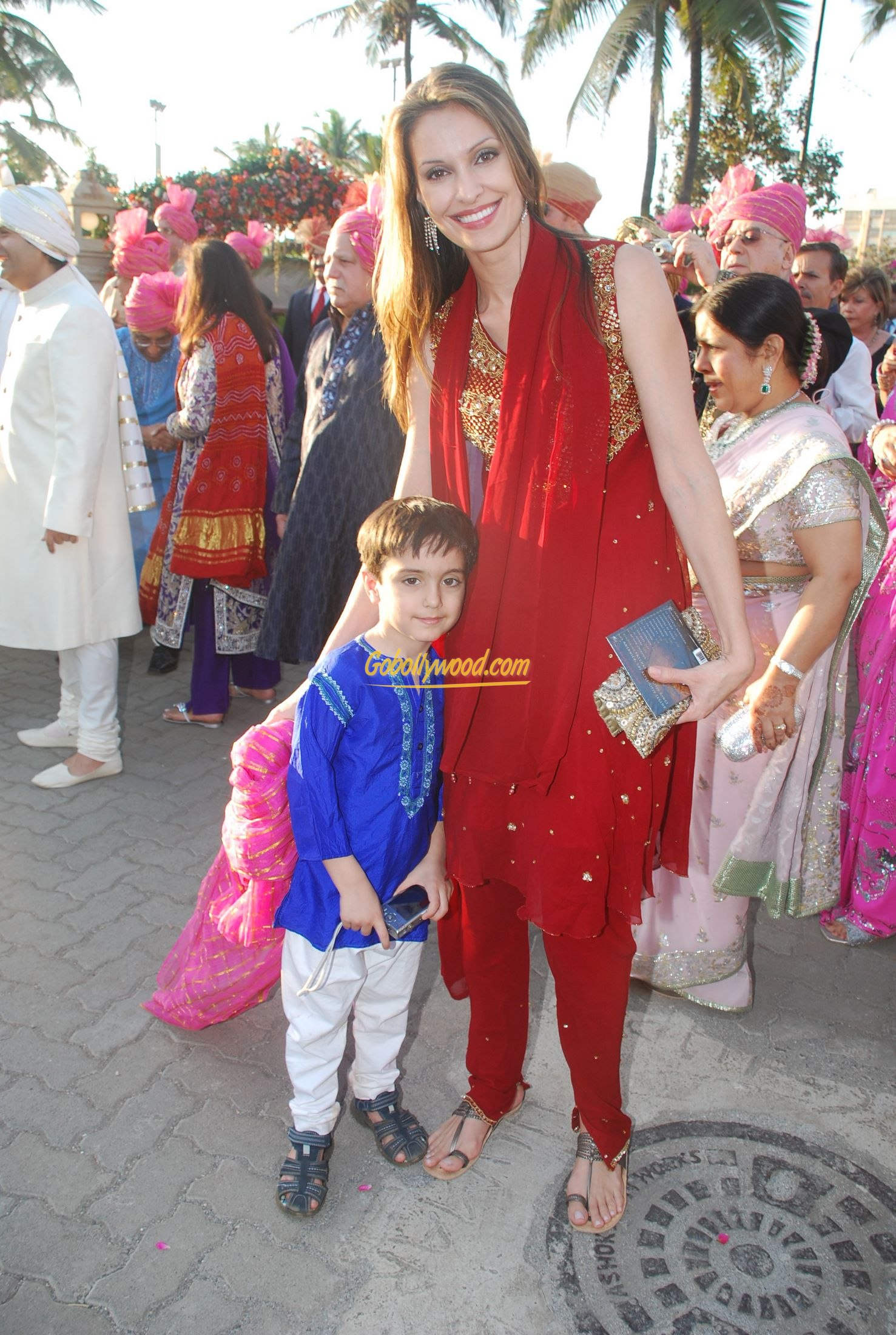 Saira Mohan With Her Son