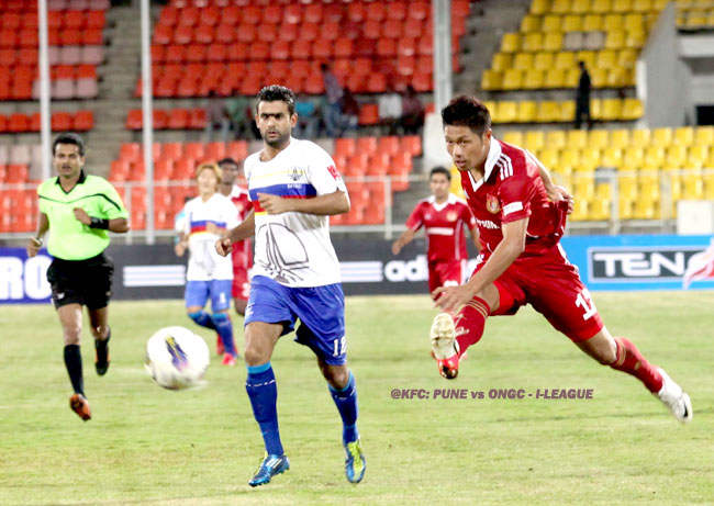 Sandeep Sangha During Match
