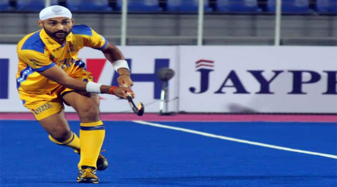 Player Sandeep Singh During Match
