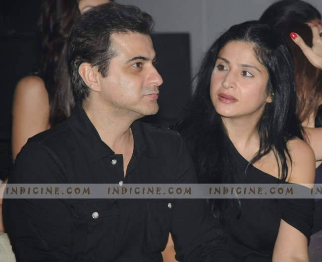 Actor Sanjay Kapoor And His Wife