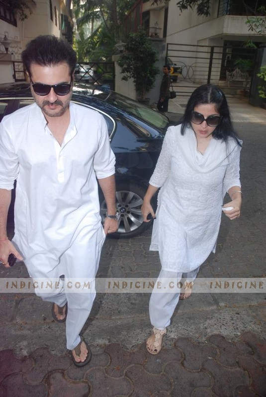 Bollywood Actor Sanjay Kapoor And His Wife