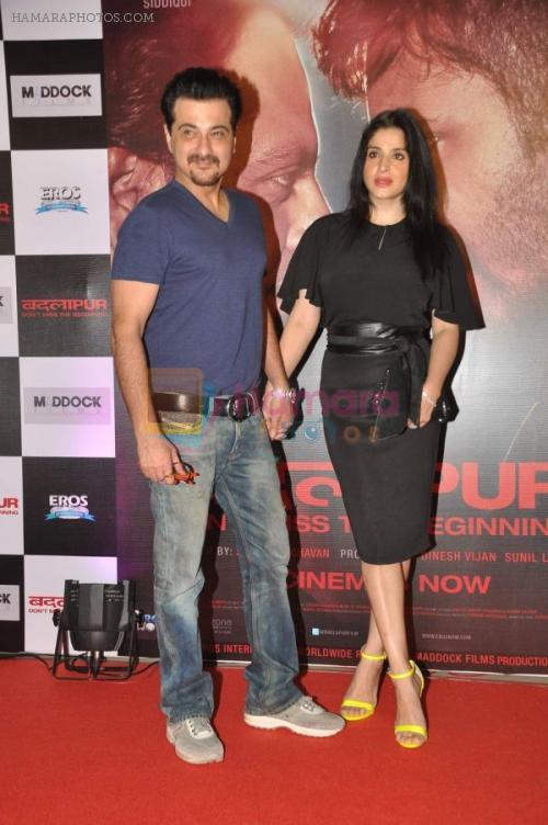 Sanjay Kapoor And His Wife On Red Carpet