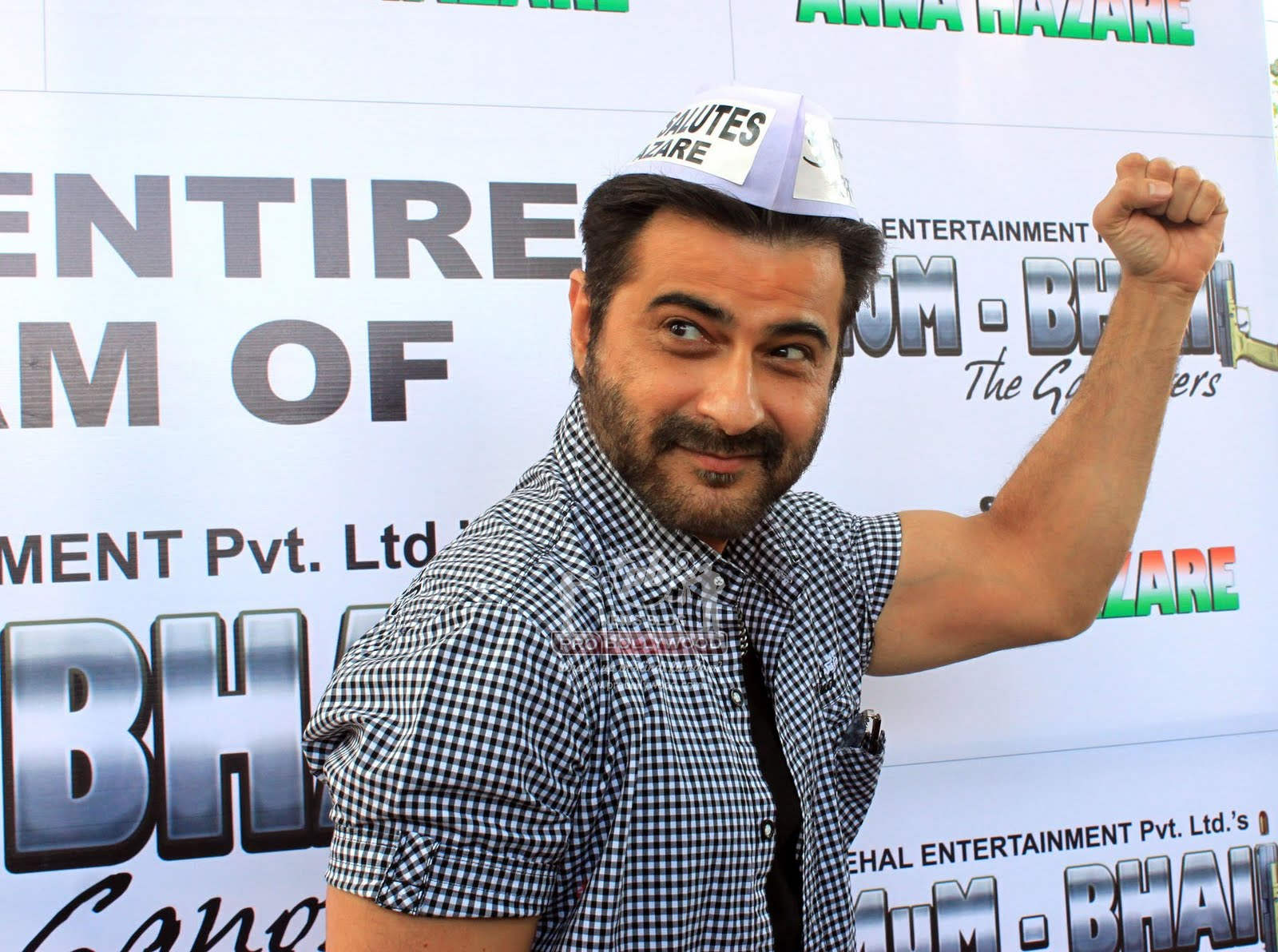 Sanjay Kapoor Wearing Cap