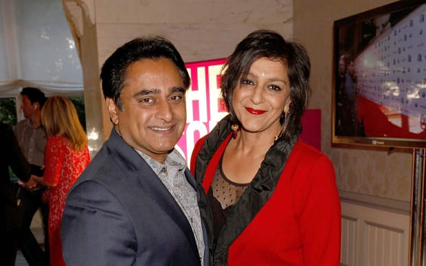 Sanjeev Bhaskar And His Wife