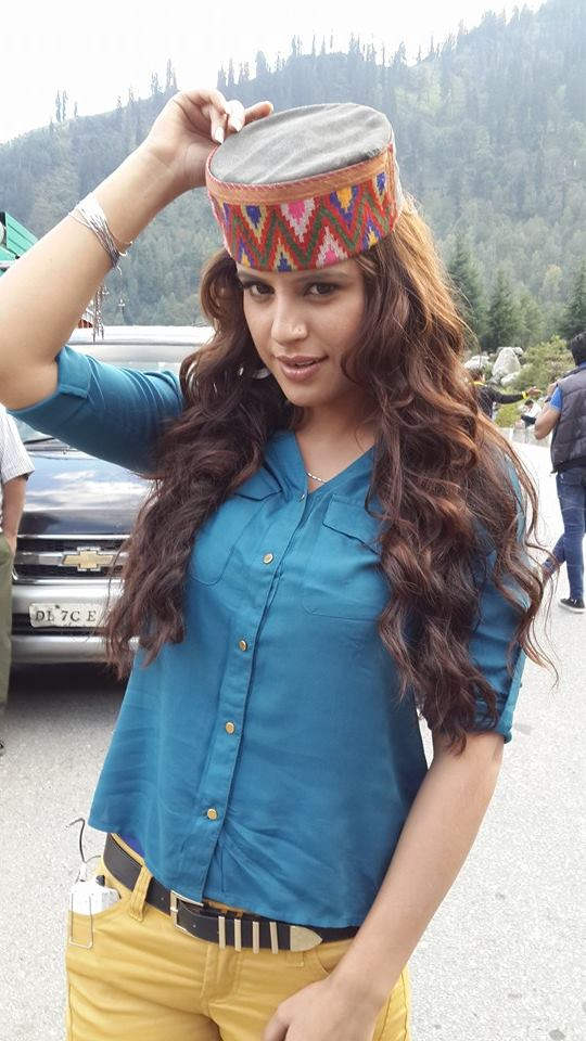 Sapna Thakur Wearing Cap