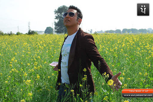 Sarbjit Cheema In Film Shoot