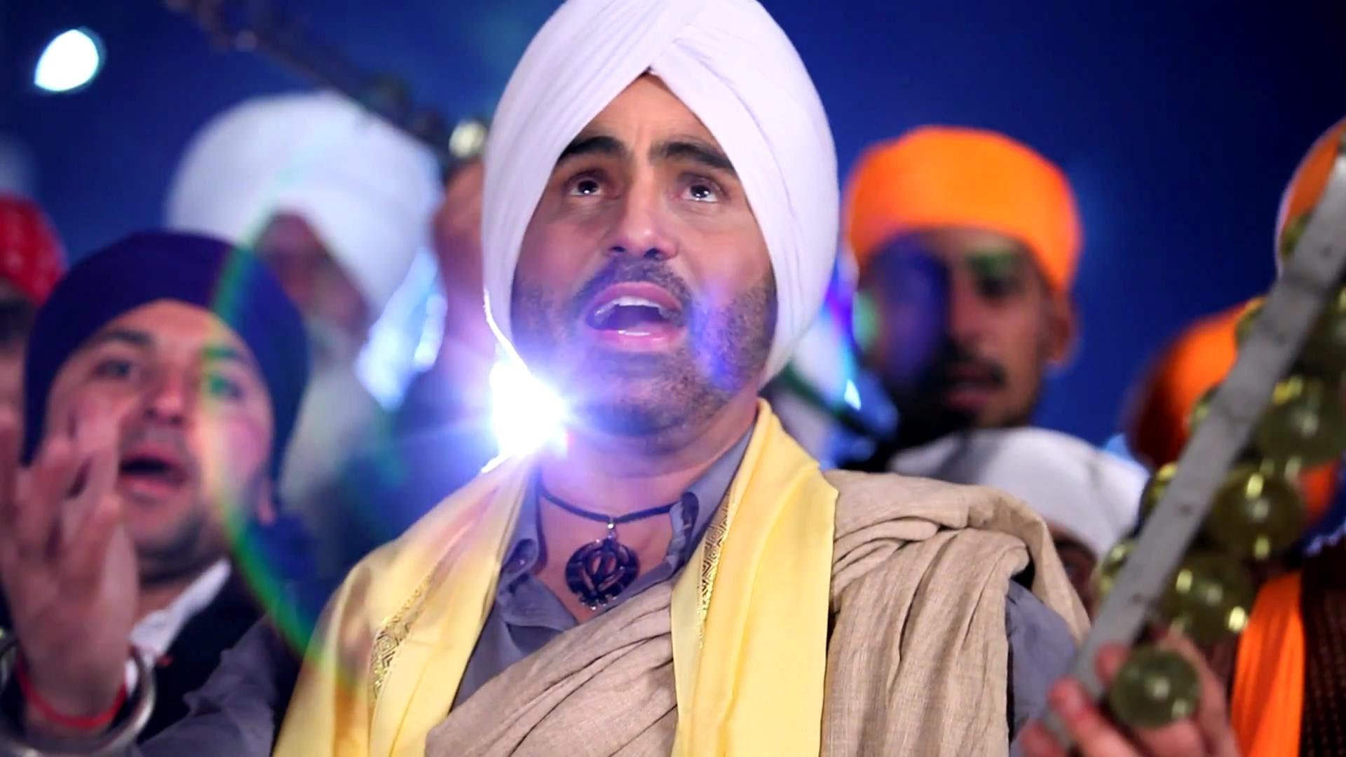 Sarbjit Cheema Wearing White Turban