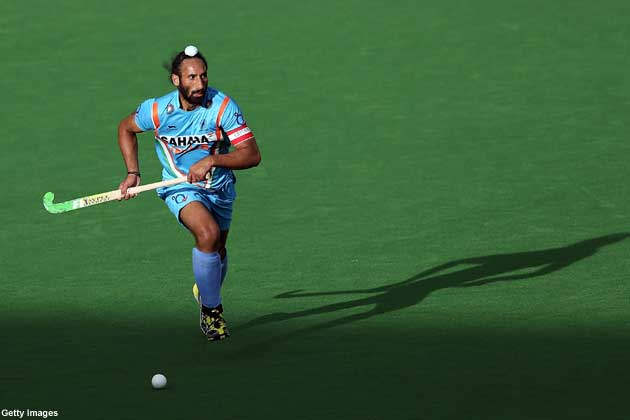 Player Sardara Singh In Ground
