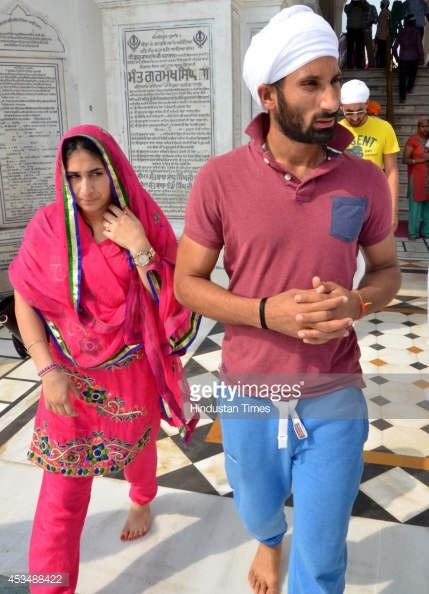 Sardara Singh With His Wife