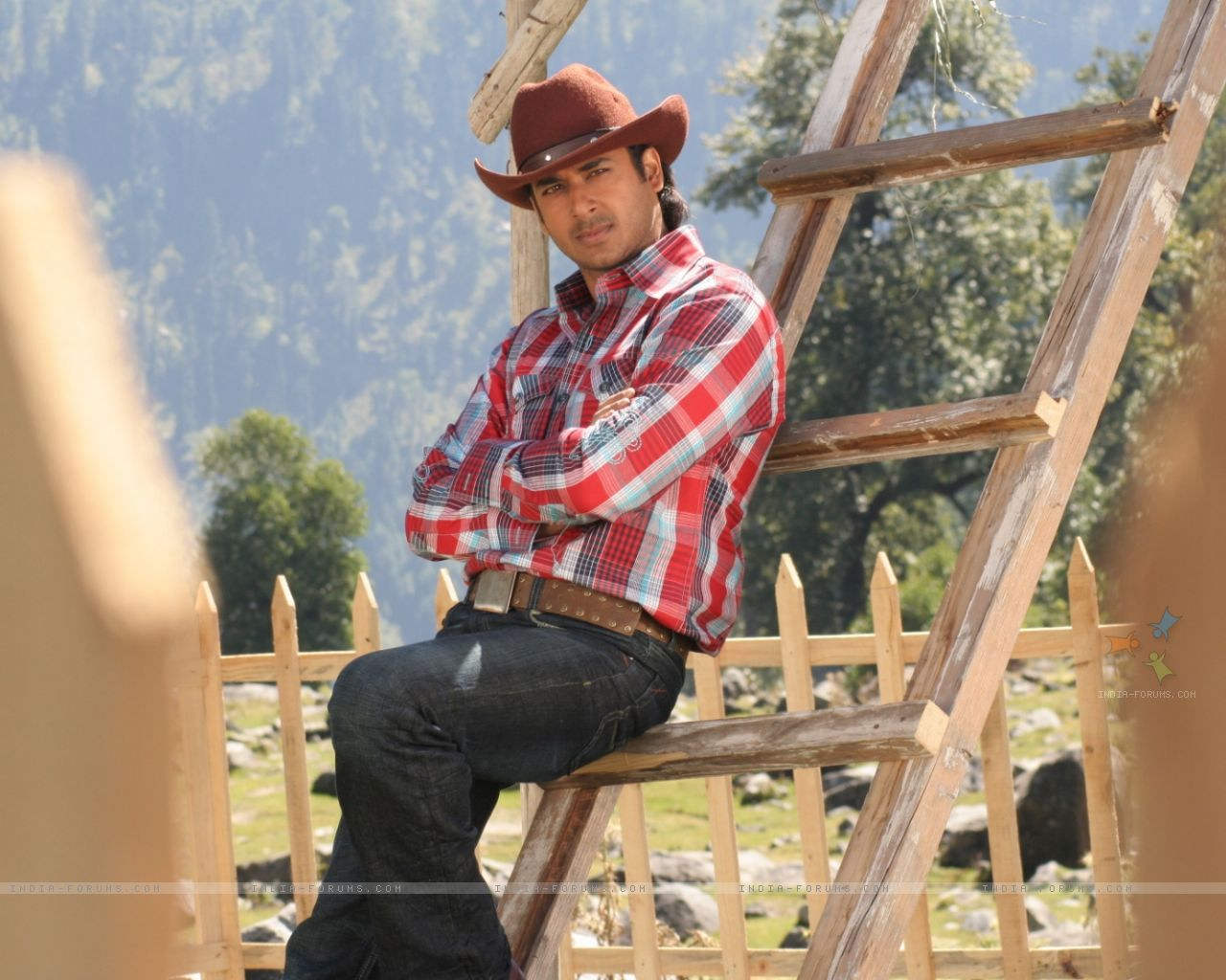 Actor Sarwar Ahuja Wearing Hat