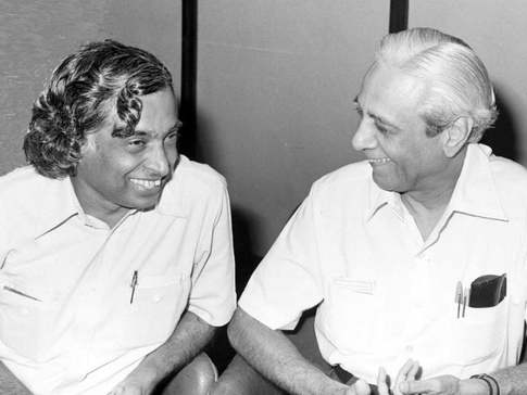 Satish Dhawan And Abdul Kalam