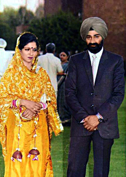 Savita Bhatti And Her Husband