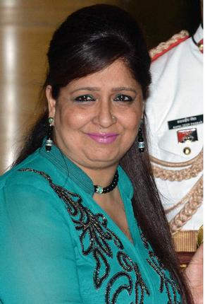 Savita Bhatti Smiling