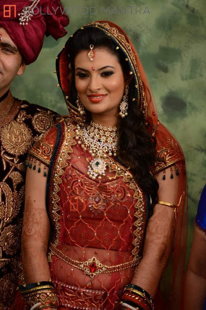 Sayali Bhagat In Wedding Dress