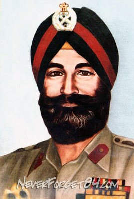 Painting Of General Shabeg Singh