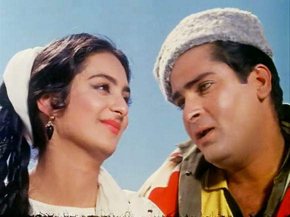 Shammi Kapoor And Saira Banu