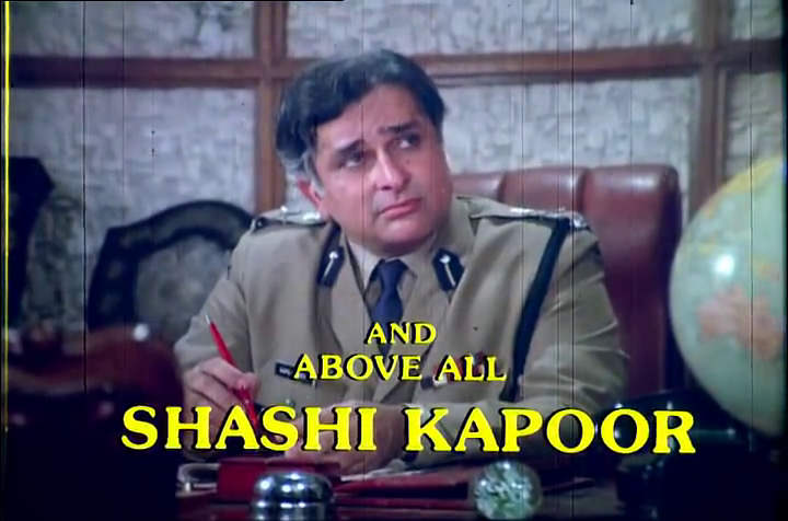 And Above All Shashi Kapoor