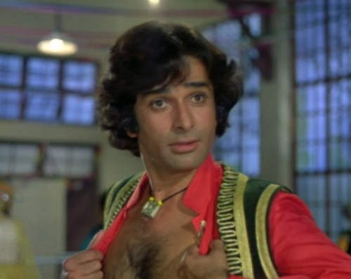 Shashi Kapoor Showing His Chest