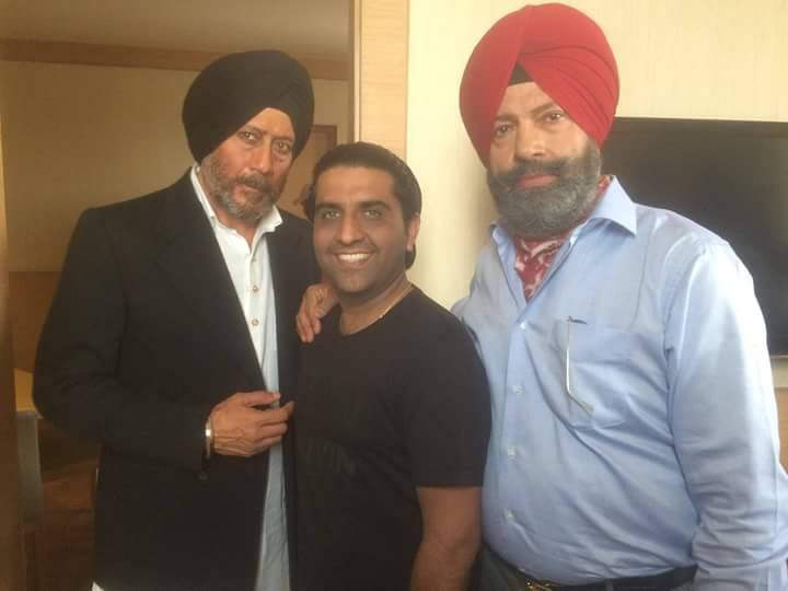 Shavinder Mahal With Jackie Shroff And Amit