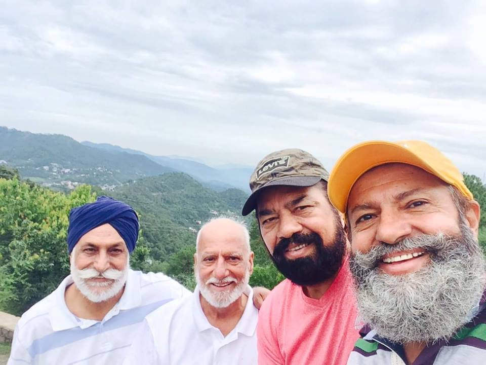 Shavinder With B.N.Sharma And Friends