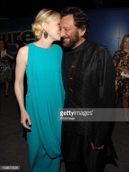 Shekhar Kapur With Cate Blanchettand