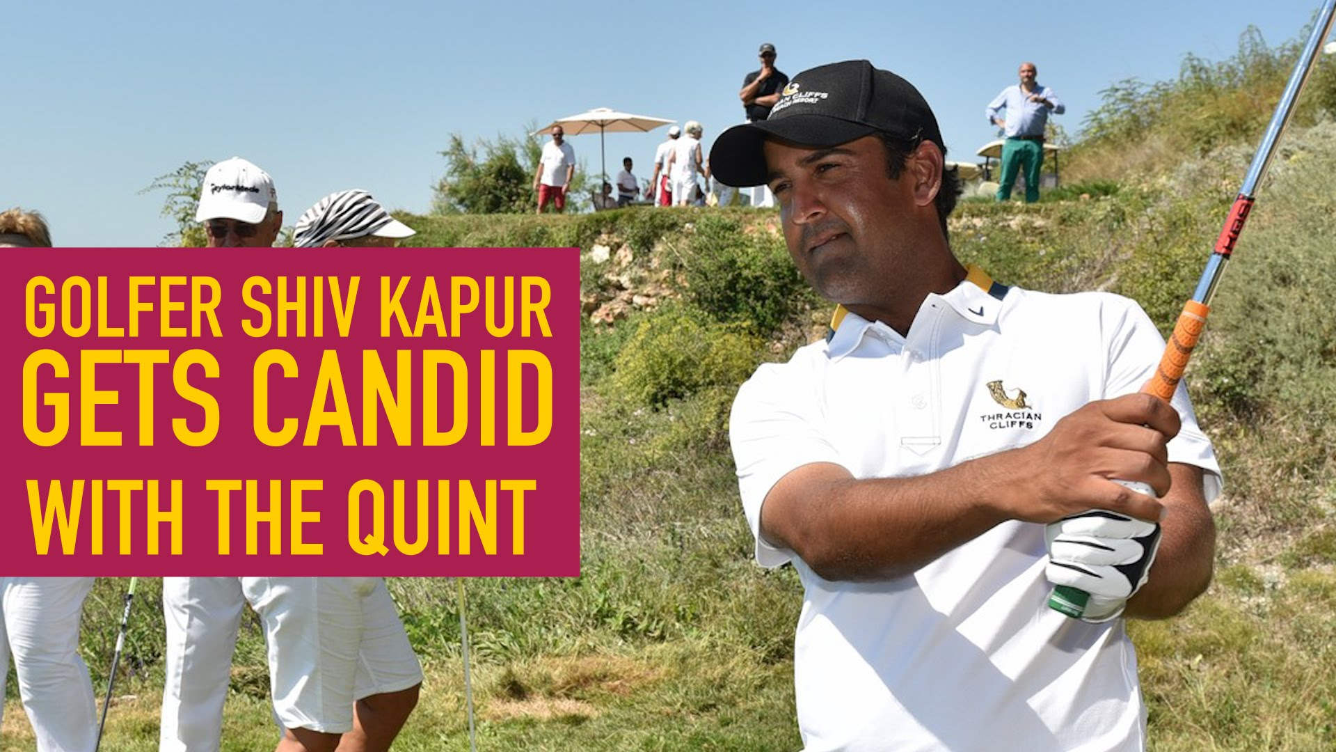 Golfer Shiv Kapur