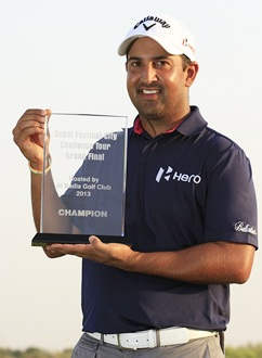 Shiv Kapur With His Trophy