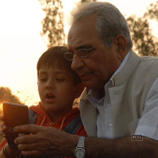 Shrey Bawa With Kulbushan Kharbanda