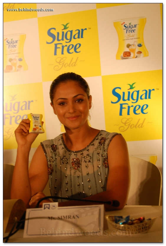 Simran Bagga Promoting Sugar Free