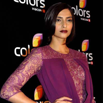 Sonam Kapoor At Colors Tv Event